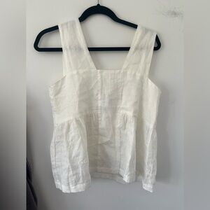 NWT. Amour vert Maeve Linen Top